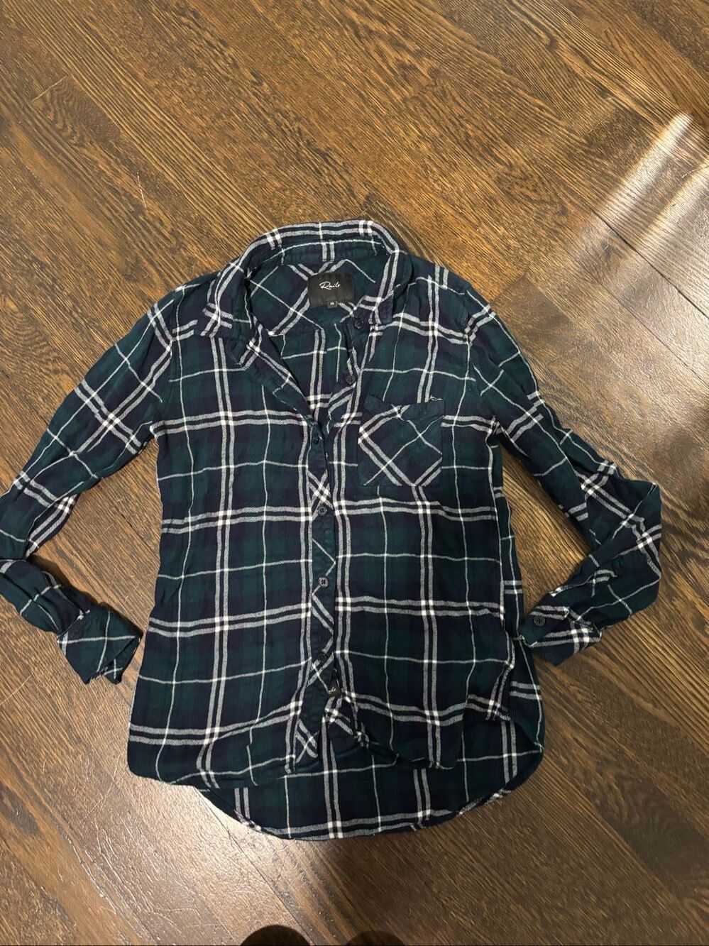 Rails button down XS